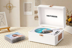 Vinyl Record Speeds Explained: A Guide to 33, 45, and 78 RPM – VICTRESS