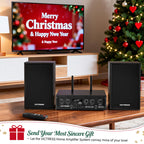 Victress AH001 450W Hi-Fi Bluetooth Amplifier with Wireless Microphones