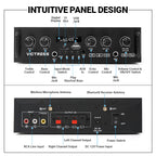 Victress AH001 450W Hi-Fi Bluetooth Amplifier with Wireless Microphones
