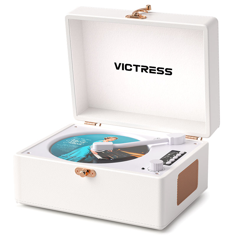 CD-001 All-in-One CD Player 360° Hi-Fi Surround Sound and Remote