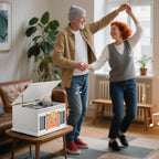 TE-007R All-in-One Record Player with Cassette Deck and USB Recording