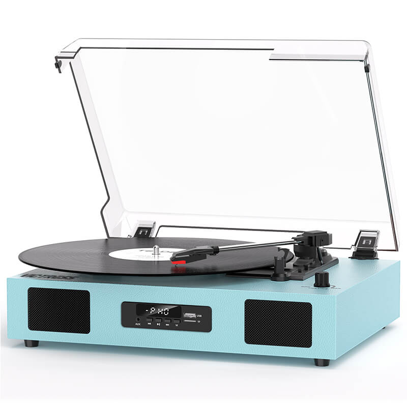 TE-2017 Bluetooth Turntable USB Recording EQ and RCA Output