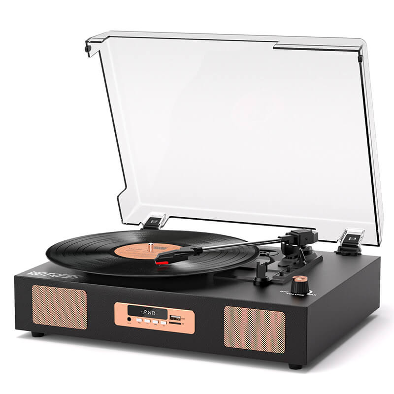 TE-2017 Bluetooth Turntable USB Recording EQ and RCA Output