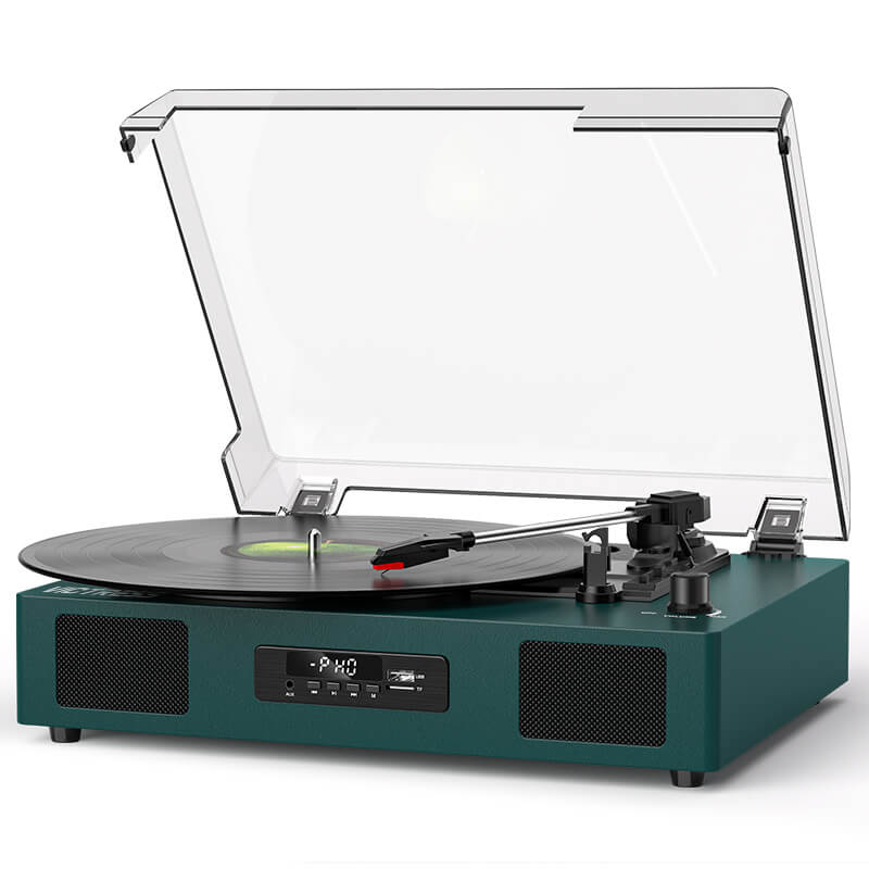 TE-2017 Bluetooth Turntable USB Recording EQ and RCA Output